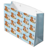 Lil' Slugger Baseball Thmed Kind Groot Cadeauzakje (Achterkant Gekanteld)