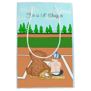 Lil' Slugger Baseball Thmed Kind Medium Cadeauzakje
