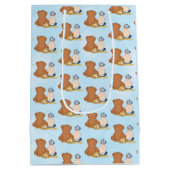 Lil' Slugger Baseball Thmed Kind Medium Cadeauzakje (Achterkant)