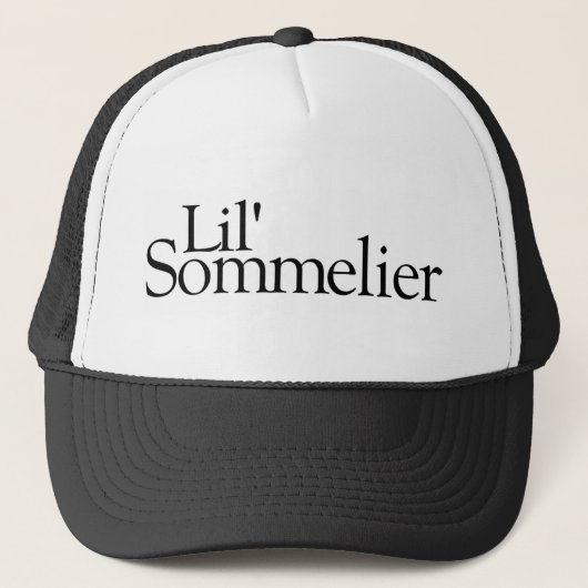 Lil Sommelier Trucker Pet (Voorkant)