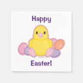 Lil Spring Chick Pattern Servet (Voorkant)