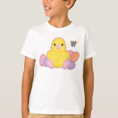 Lil Spring Chick Pattern T-shirt (Voorkant)