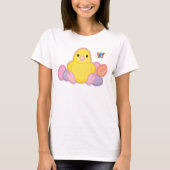 Lil Spring Chick Pattern T-shirt (Voorkant)