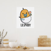 Lil-spuddy Funny Potato Pun Poster (Keuken)