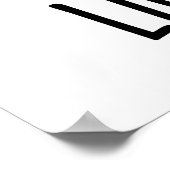 Lil Spuddy Funny Potato Pun Poster (Hoek)