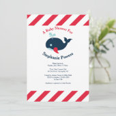 Li'l Squirt Invitation Kaart (Staand voorkant)