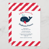 Li'l Squirt Invitation Kaart (Voorkant / Achterkant)