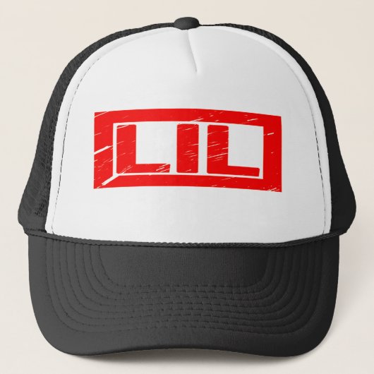 Lil Stamp Trucker Pet (Voorkant)