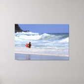 LI'L SURFER DUDE 32x48 Canvas Afdruk (Voorkant)