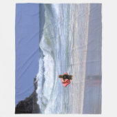 LI'L SURFER DUDE FLEECE DEKEN (Voorkant)