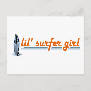 Lil Surfer Girl Briefkaart