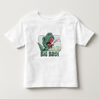 Lil' T Rex Big Bro oudere tandvleestandar Kinder Shirts