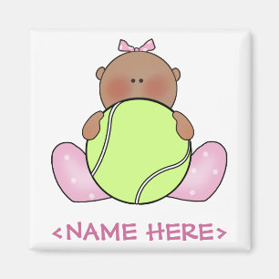 Lil Tennis Baby Girl - Etnisch Magneet