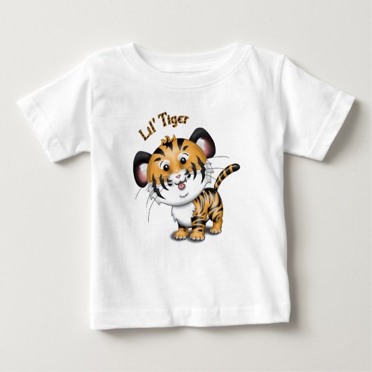 Lil' Tiger Baby T-shirt (Voorkant)