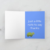 Lil Turtle Bedankt (Binnen)