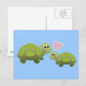 Lil Turtle Briefkaart (Voorkant / Achterkant)