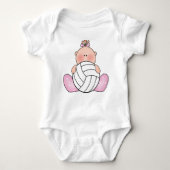 Lil Volleyball Girl Romper (Voorkant)