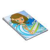 Lil' Wahine Wave Writer Notitieboek (Rechterzijde)