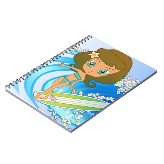 Lil' Wahine Wave Writer Notitieboek (Linkerzijde)