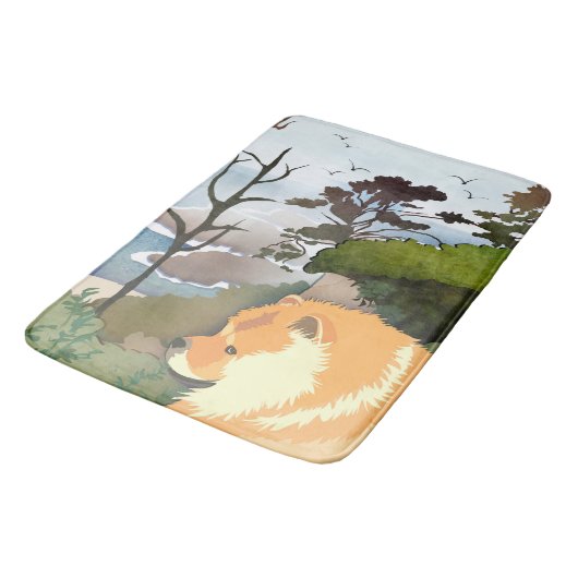 LIL WEATHER Chow -Grooming table/crate mat (Gekanteld)