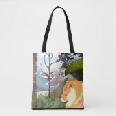 LIL WEATHER Chow - Tas- of lichaamzak Tote Bag (Voorkant)