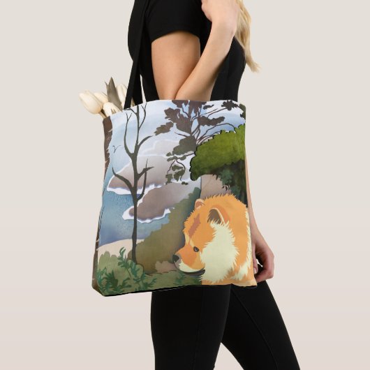 LIL WEATHER Chow - Tas- of lichaamzak Tote Bag (Dichtbij)