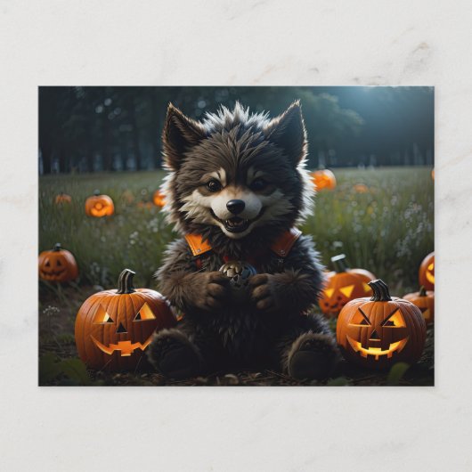 Lil WereWolf Briefkaart (Voorkant)