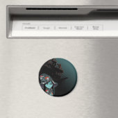 Lil 'Witch in Pirate Kostuum Magneet (Insitu (Vaatwasser))