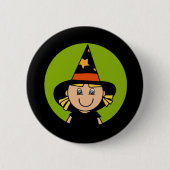 Lil' Witch Ronde Button 5,7 Cm (Voorkant)