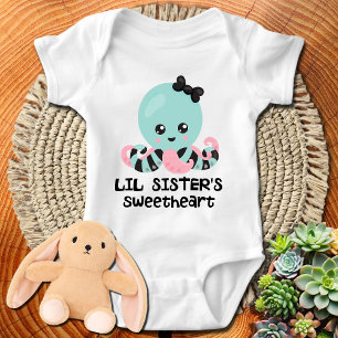 Lil' Zusje's Sweetheart Kawaii Octopus Romper
