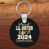 Lil zuster van twee 2024 afgestudeerden CL van 24  Sleutelhanger (Voorkant)