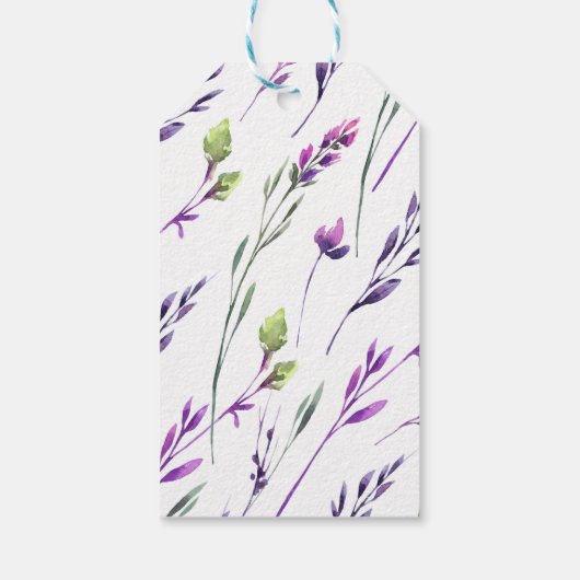 Lila A Nieuw Hoofdstuk begint de Labels van het Ca Cadeaulabel (Achterkant)