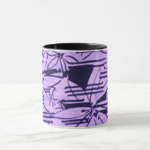 lila abstracte mok (Midden)