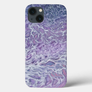 Lila acrylvezel Abstracte vloeisel Case-Mate iPhone Case