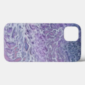 Lila acrylvezel Abstracte vloeisel Case-Mate iPhone Case (Achterkant (horizontaal))