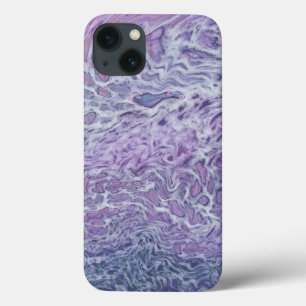 Lila acrylvezel Abstracte vloeisel Case-Mate iPhone Case