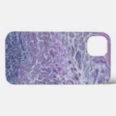 Lila acrylvezel Abstracte vloeisel Case-Mate iPhone Case (Achterkant (horizontaal))