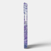 Lila acrylvezel Abstracte vloeisel Case-Mate iPhone Case (Achterkant / Links)