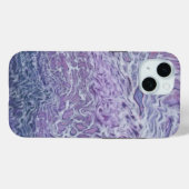 Lila acrylvezel Abstracte vloeisel Case-Mate iPhone Case (Achterkant (horizontaal))