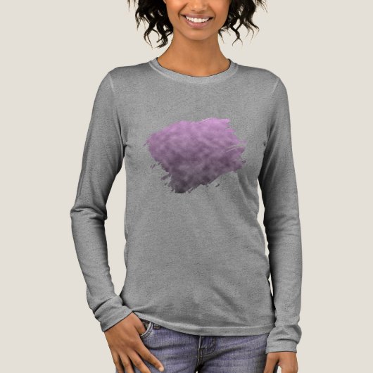 Lila As Tri-Blend Shirt (Voorkant)