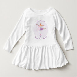 Lila Ballerina Painting - Jouw tekst op deze zoete T-shirt