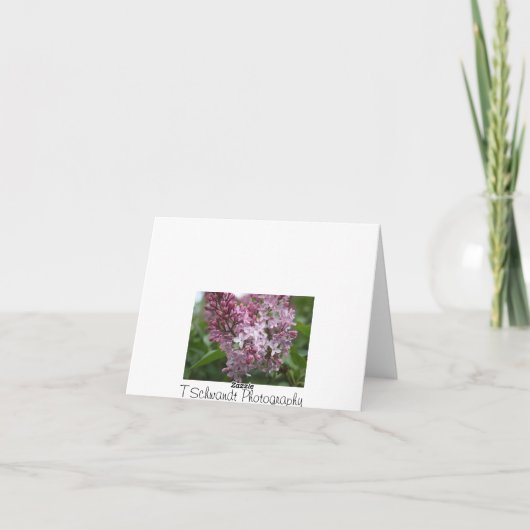 Lila bedankkaart (Achterkant)