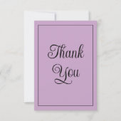 Lila Bedankkaart (Voorkant)