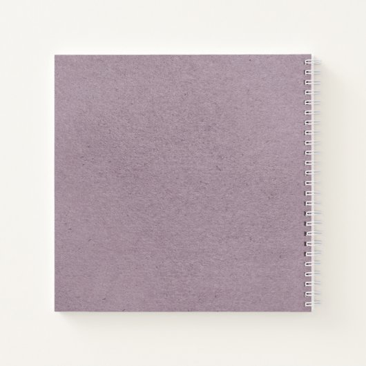 Lila Beste Bump Keepomwille Pregnancy Journal Notitieboek (Achterkant)