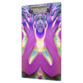 LILA ~ BIZARRE 3D! ~ Blue Yellow Pink origineel ~ Klembord (Links)