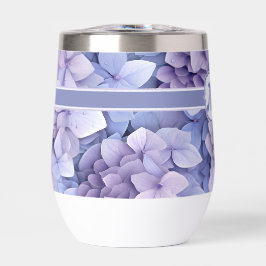  Lila Blauw Hydrangea Monogram