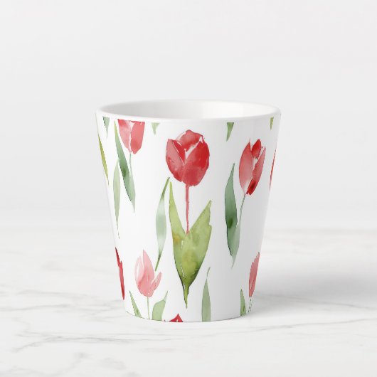 lila Bliss Coffee Cup Latte Mok (Voorkant)