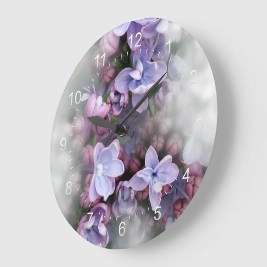 Lila bloei grote klok (Hoek)