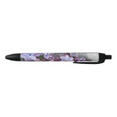 Lila bloei zwarte inkt pen (Bodem)