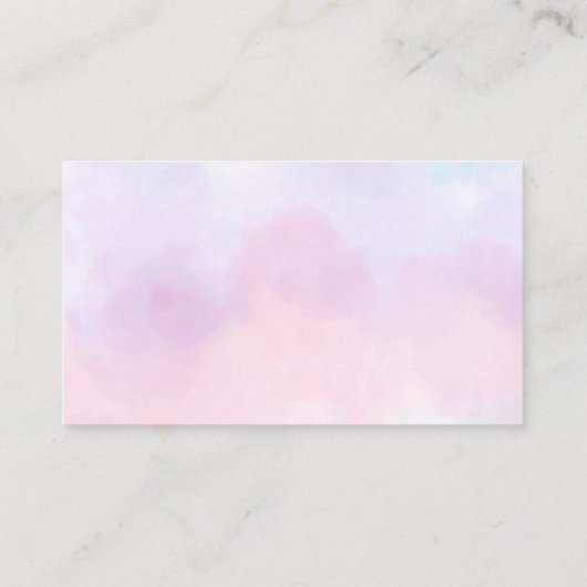 Lila Bloemen Afstuderen Foto Informatiekaartje (Achterkant)